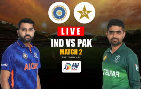 INDIA vs PAKISTAN Live