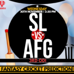 SL vs AFG Dream11 Fantasy Cricket Tips & Prediction, Pitch Report, Key Player Stats, 3rd ODI 2022