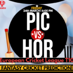 PIC vs HOR Dream11 Fantasy Cricket Tips, Player Stats, Pitch Report & Prediction, European Cricket League T10 2023